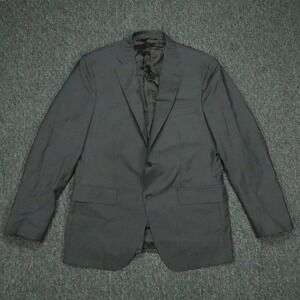 Saks Fifth Avenue Blazer Mens 40R Ermenegildo Zegna Cloth Wool Silk Sport Coat